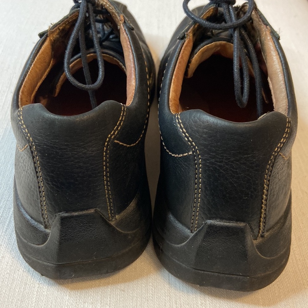 Clarks Leather Tie Up Oxfords Shoes Mens Sz 7 - Picture 5 of 5